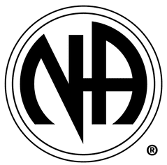 Monogram logo with circular design